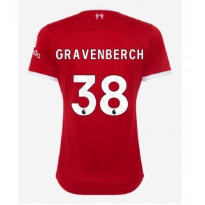 Liverpool Ryan Gravenberch #38 Hjemmebanetrøje Dame 2023-24 Kort ærmer